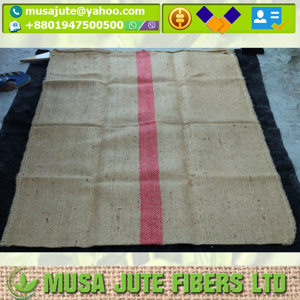 JUTE BAGS OF SUGAR TWILL SIZE :48″X28″ BAG WEIGHT 1150-1200 GM